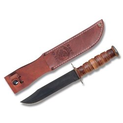 CAE HUNTER USMC GROOVED LEATHR