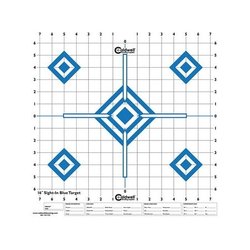 CAL TRGT PAPER SGT BLU 16 10PK