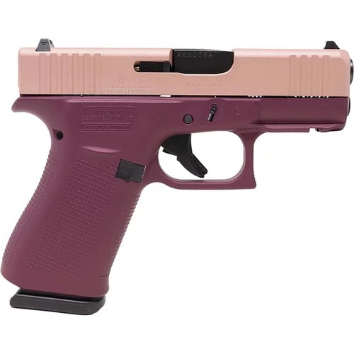 GLK 43X 9MM 10R BLKCHRY GLD RL