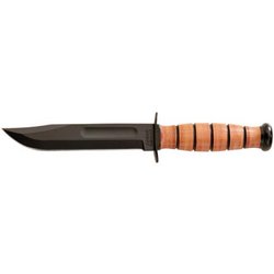 KBA KA-BAR US ARMY LEATHR HNDL