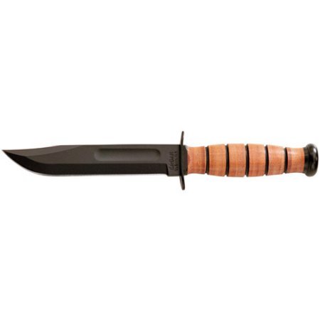 KBA KA-BAR US ARMY LEATHR HNDL