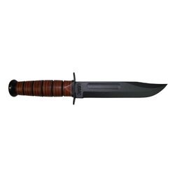 KBA KA-BAR USMC LEATHER HANDLE