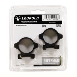 LEU RNGS RFLMN 30MM MED MATTE