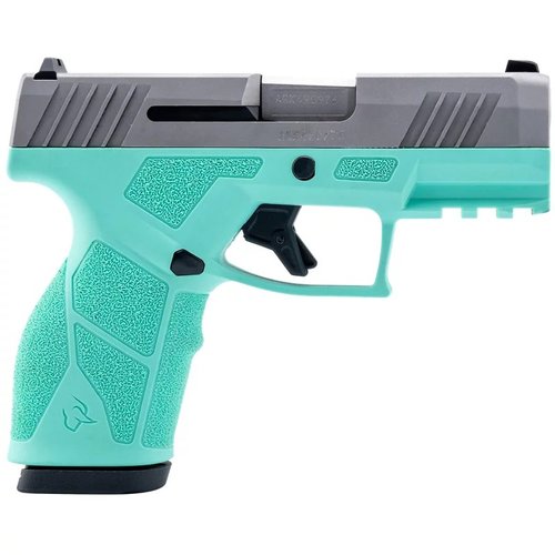 TAU GX2 9MM PST 13RD CYAN/SS