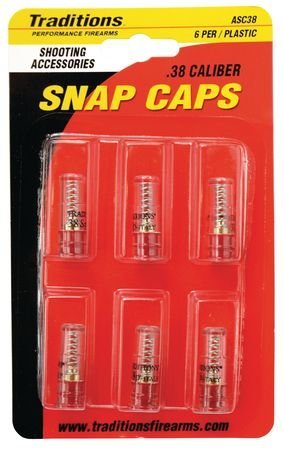 TRA 38SP PLASTIC SNAP CAPS 6PK