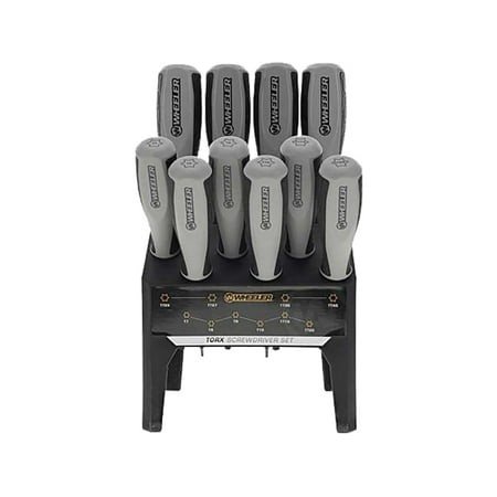 WHE BNCH TOP SCRWDVR TORX 10PC
