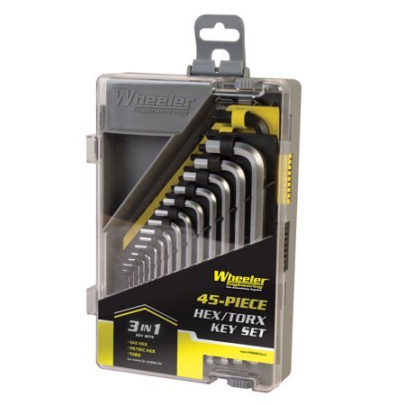 WHE DRVR SAE MET KEY SET 45PC